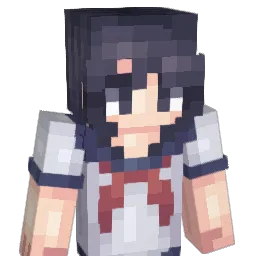 rereiko Minecraft avatar bust