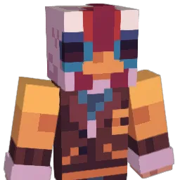 residentross Minecraft avatar bust