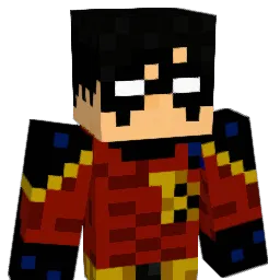 retial Minecraft avatar bust