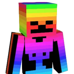 rhysdadworld Minecraft avatar bust