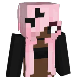 ribbonemoji Minecraft avatar bust