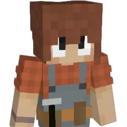 ribbut Minecraft avatar bust
