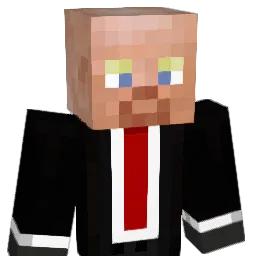 ricobucci Minecraft avatar bust