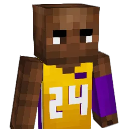 ripbean Minecraft avatar bust