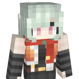 rizufuji Minecraft avatar bust