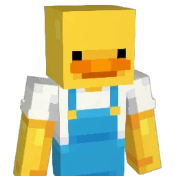 robot1223 Minecraft avatar bust