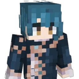 robotshark Minecraft avatar bust