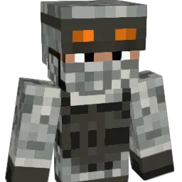 rocketpooter Minecraft avatar bust