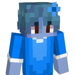 roialblue Minecraft avatar bust