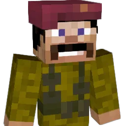 rolleflop Minecraft avatar bust
