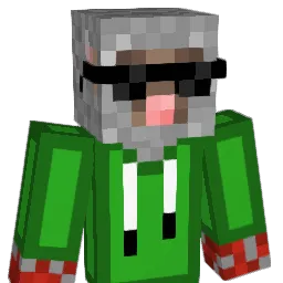 roninho Minecraft avatar bust