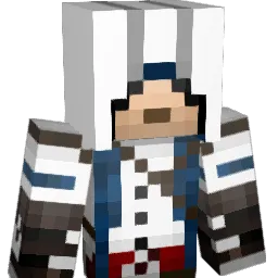 rorght Minecraft avatar bust
