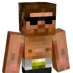 rorstererererer Minecraft avatar bust