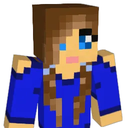 roseredd Minecraft avatar bust