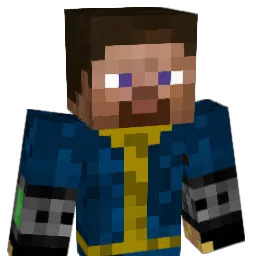 rraising Minecraft avatar bust
