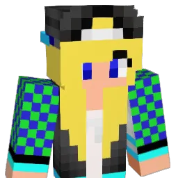 running90 Minecraft avatar bust