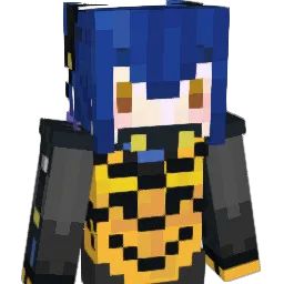 rureria Minecraft avatar bust