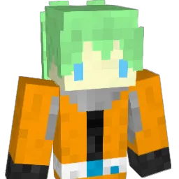 ryokutyakeki Minecraft avatar bust