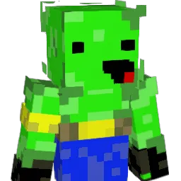 sPLUPI Minecraft avatar bust