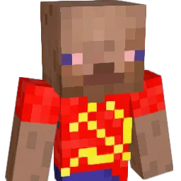 saboter Minecraft avatar bust