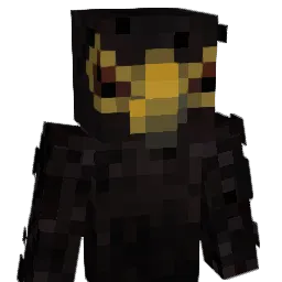 sacied Minecraft avatar bust