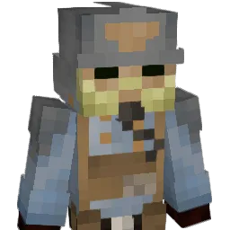 sadbloof Minecraft avatar bust