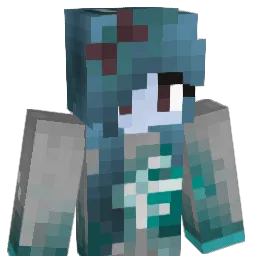 sadness Minecraft avatar bust