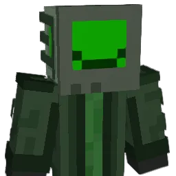 sairinx Minecraft avatar bust