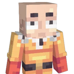 saitama2023 Minecraft avatar bust