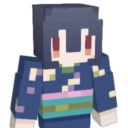 sakuhas Minecraft avatar bust