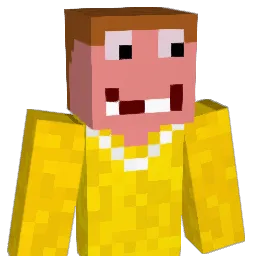 samines Minecraft avatar bust