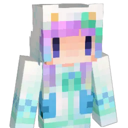 sana_blue Minecraft avatar bust