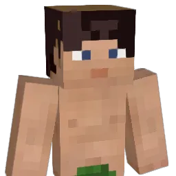 sangine Minecraft avatar bust