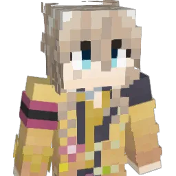 sansala Minecraft avatar bust