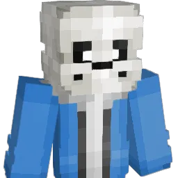 sansunder Minecraft avatar bust