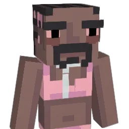 santirosa Minecraft avatar bust