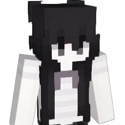 saphic Minecraft avatar bust