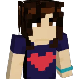 sapphicsheart Minecraft avatar bust