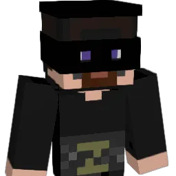 saracarys Minecraft avatar bust