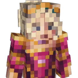 sarahbarah Minecraft avatar bust