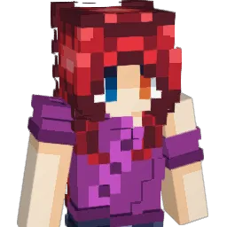 sarahjava Minecraft avatar bust