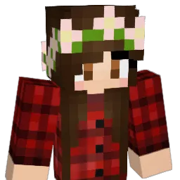 saralovee Minecraft avatar bust