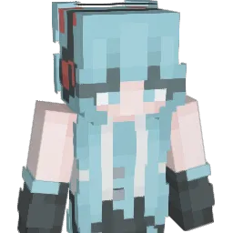 saramsa Minecraft avatar bust