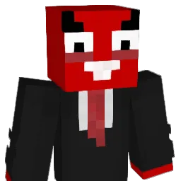 satanicwolf12 Minecraft avatar bust
