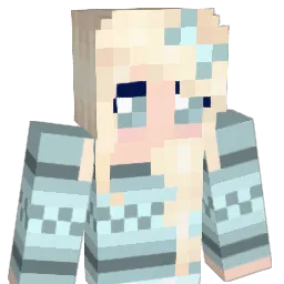 sauka Minecraft avatar bust