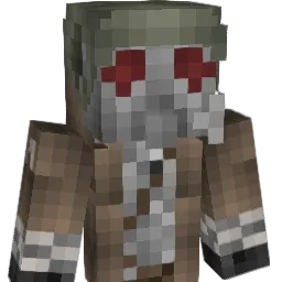 scar20k Minecraft avatar bust