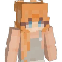 scarletpetal Minecraft avatar bust