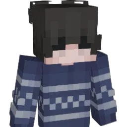 schizcd Minecraft avatar bust