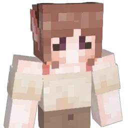 schmoofin Minecraft avatar bust