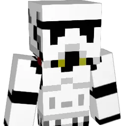 schwinn Minecraft avatar bust